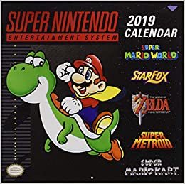ダウンロード  Super Nintendo Retro Art 2019 Wall Calendar 本