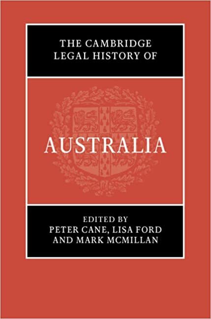 تحميل The Cambridge Legal History of Australia