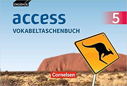 English G Access Band 5: 9. Schuljahr- Allgemeine Ausgabe - Vokabeltaschenbuch indir