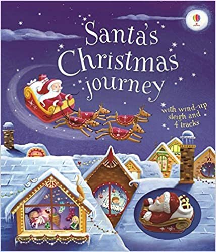Santa's Christmas Journey with Wind-Up Sleigh (Wind-Up Books)
