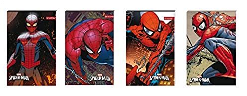 Notes A6 Spider-Man 30 kartek z poddrukiem 12 sztuk mix indir