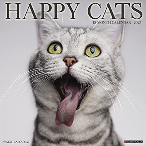 Happy Cats 2023 Wall Calendar