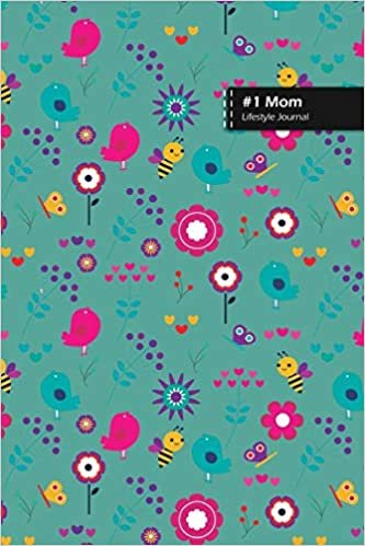 Number One Mom Lifestyle Journal, Blank Write-in Notebook, Dotted Lines, Wide Ruled, Size (A5) 6 x 9 In (Olive Green) اقرأ