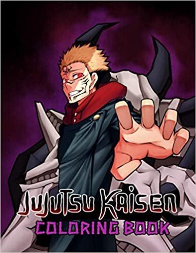 jujutsu kaisen Coloring Book: Perfect Book Adult Coloring Books For Men And Women - A Perfect Gift (8.5 x 11) +30 coloring pages ダウンロード