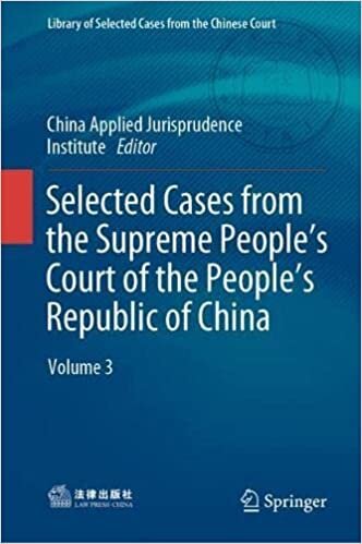 تحميل Selected Cases from the Supreme People’s Court of the People’s Republic of China: Volume 3