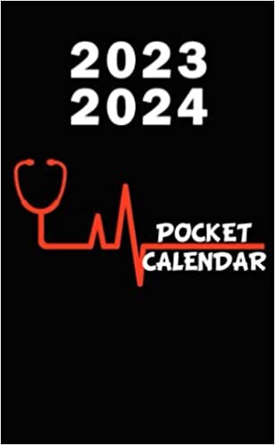 ダウンロード  Pocket Calendar 2023-2024 for Purse: Health Day Cover, 2 Year Pocket Calendar 2023-2024 For Purse With Notes Section, Contacts, Goals, Passwords And ... 4 X 6.5 Inches, for doctors and nurses 本