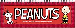 Peanuts Undated Weekly Desk Pad Calendar ダウンロード