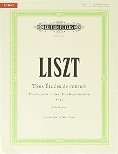 اقرأ Trois Études de Concert (Three Concert Etudes) for Piano: S144, Urtext الكتاب الاليكتروني 