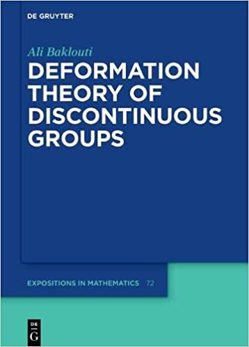 اقرأ Deformation Theory of Discontinuous Groups الكتاب الاليكتروني 