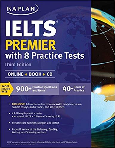 اقرأ ielts Premier مع 8 ممارسة الاختبارات: الكتب عبر الإنترنت + + CD (kaplan اختبار مماسح) الكتاب الاليكتروني 