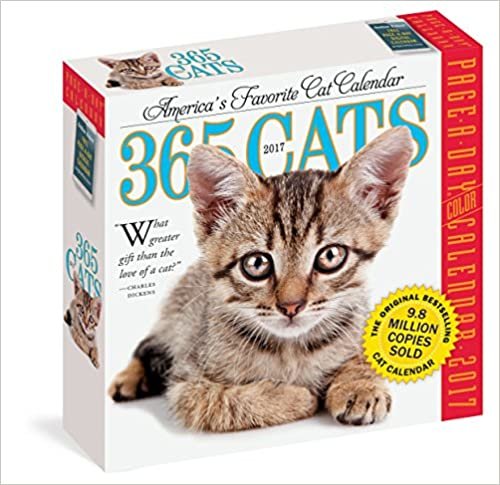 ダウンロード  365 Cats 2017 Calendar 本