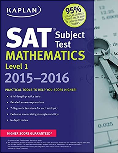 Kaplan Kaplan SAT Subject Test Mathematics Level 1 2015-2016 تكوين تحميل مجانا Kaplan تكوين