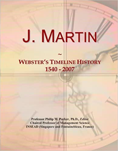 J. Martin: Webster's Timeline History, 1540 - 2007 indir