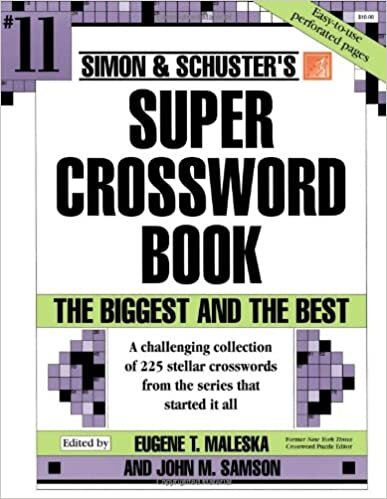  بدون تسجيل ليقرأ Simon and Schuster Super Crossword Book