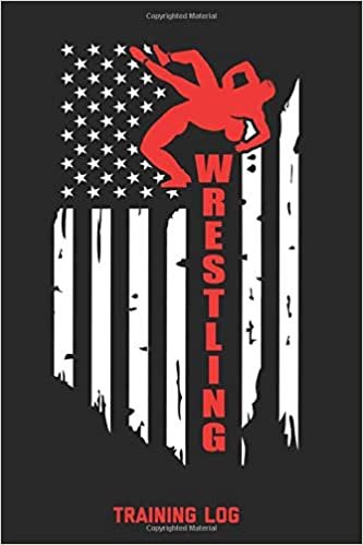 Wrestling Training Log: For Writing Goals, Wam Up Drills, Techniques, Improve Notebook, Notes, Gift, Record Train For Competition Performance Journal, Student Sports Book For School indir