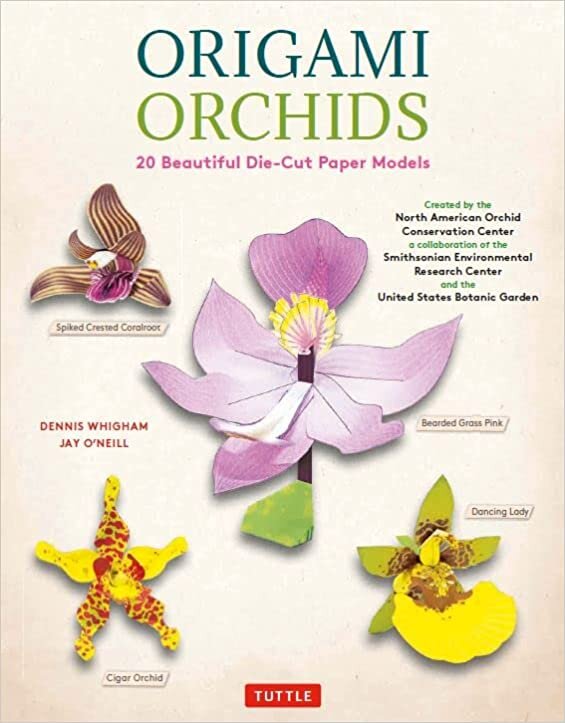 تحميل Origami Orchids Kit: 20 Beautiful Die-Cut Paper Models