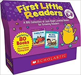 indir First Little Readers: Guided Reading Levels E &amp; F (Classroom Set): A Big Collection of Just-Right Leveled Books for Growing Readers