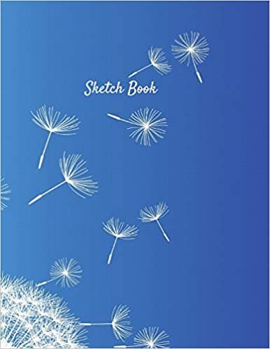 تحميل Sketch Book: Dandelion Themed Personalized Artist Sketchbook For Drawing and Creative Doodling