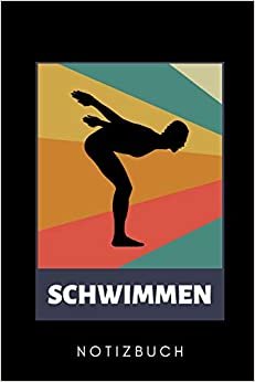 Schwimmen Notizbuch: A5 Notizbuch KARIERT Schwimmen Geschenke - Trainingsplan - Schwimmtraining - Triathlon - Training - Schwimmer Geschenkidee - Schwimm Buch - Sportler