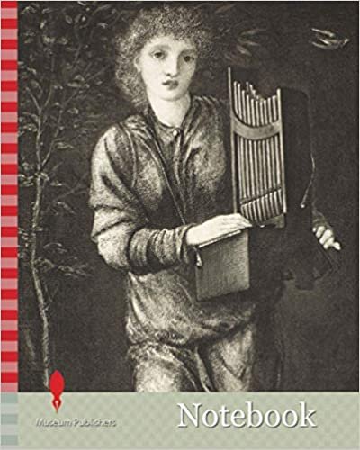 Notebook: St Cecilia, 1900 After: Sir Edward Burne-Jones (d.1898) Publisher: Berlin Photographic Company, Tree, 19th Century, Print, Music, Black and ... Female, Musical instrument, Organ indir