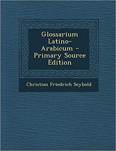 Glossarium Latino-Arabicum