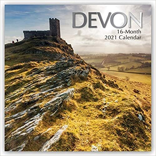 indir Devon 2021 - 16-Monatskalender: Original The Gifted Stationery Co. Ltd [Mehrsprachig] [Kalender] (Wall-Kalender)