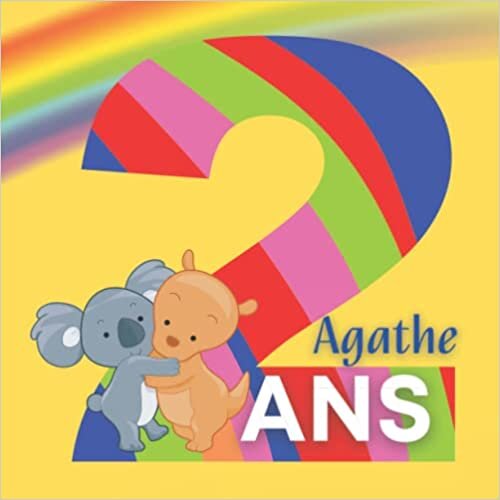 تحميل Agathe 2 ans: Livre d’éveil enfant animaux mignons en couleur (French Edition)