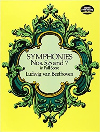 Beethoven: Symphonies Nos. 5, 6 and 7 in Full Score