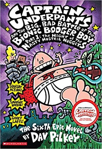  بدون تسجيل ليقرأ Captain Underpants #6: Captain Underpants & Big Bad Battle of Bionic Booger Boy Pt 1 Nostril Nugget
