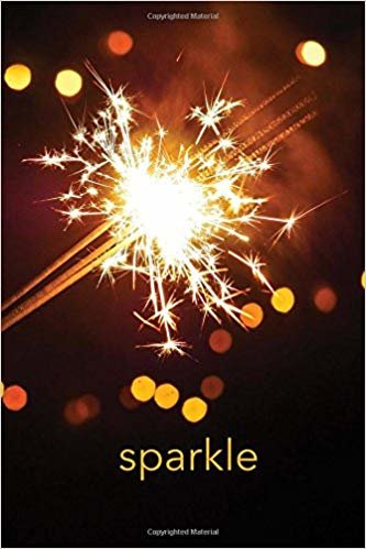 Sparkle: 150 page lined 6 x 9 notebook/diary/journal with sparkler fireworks