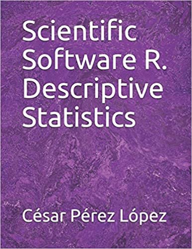 Scientific Software R. Descriptive Statistics