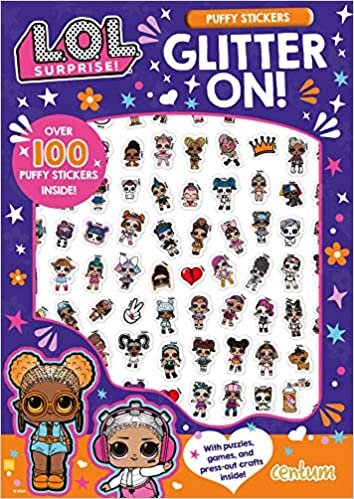 L.O.L. Surprise!: Glitter On! Puffy Sticker And Activity Book