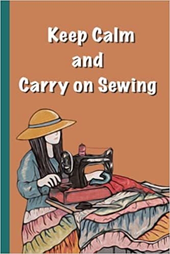 Yayee and Peanut Studio Keep Calm and Carry on Sewing Notebook: Nice gift for sewing lovers (Orange Cover) تكوين تحميل مجانا Yayee and Peanut Studio تكوين