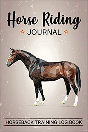 Horse Riding Journal: Horseback Training Log Book: (Gift Idea for Girls and Boys) indir