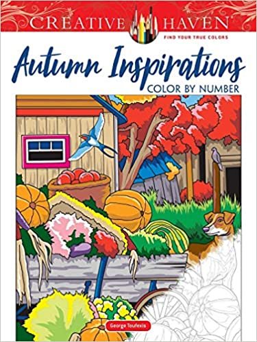 ダウンロード  Creative Haven Autumn Inspirations Color by Number (Creative Haven Coloring Books) 本