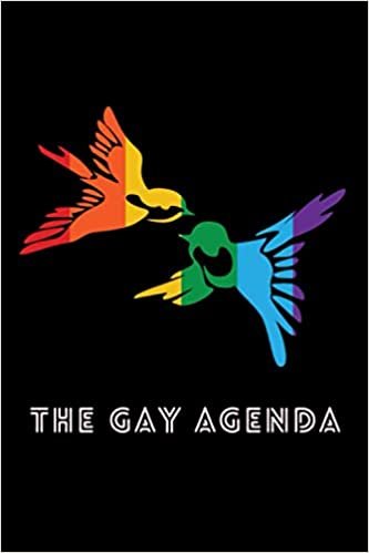 ダウンロード  The Gay Agenda: Blank Lined Notebook l LGBT Bird Gay Pride Rainbow Journal (6”x9”, 110 Pages) LGBT Gag Gifts. 本