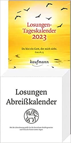 ダウンロード  Losungen-Tageskalender 2023 - Abreisskalender 本