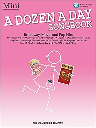 ダウンロード  A Dozen a Day Songbook Mini-book: Broadway, Movie and Pop Hits 本