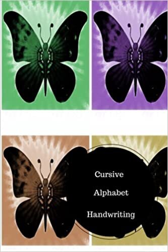 indir Cursive Alphabet Book: Cursive Script Handwriting Sheets. Handy 6 in by 9 in Notebook Journal . A B C in Uppercase &amp; Lower Case. Dotted, With Arrows And Plain