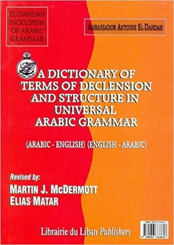 تحميل Dictionary of Terms of Declension and Structure in Universal Arabic Grammar