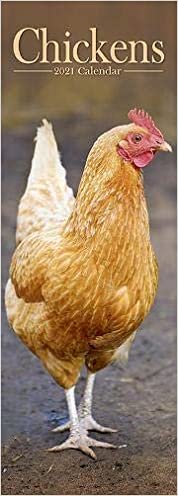 Chickens 2021 Slim Calendar (Slim Standard)