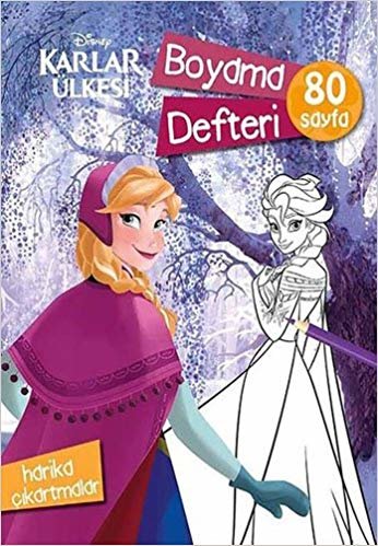 Disney Karlar Ülkesi - Boyama Defteri: 80 sayfa Harika çıkartmalar indir