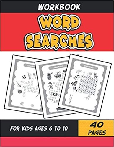 ダウンロード  word searches workbook: First Children Crossword Puzzle Book for Kids Age 6, 7, 8, 9 and 10 and for 3rd graders, Activity Pad, Word Puzzles, Word Search, Vocabulary, Word Games, Crosswords Workbook,  Spelling, and More, Hours of Fun! 本