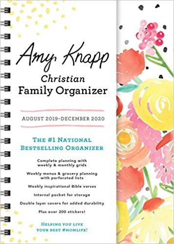 Amy Knapp Christian Family 2019-2020 Organizer ダウンロード