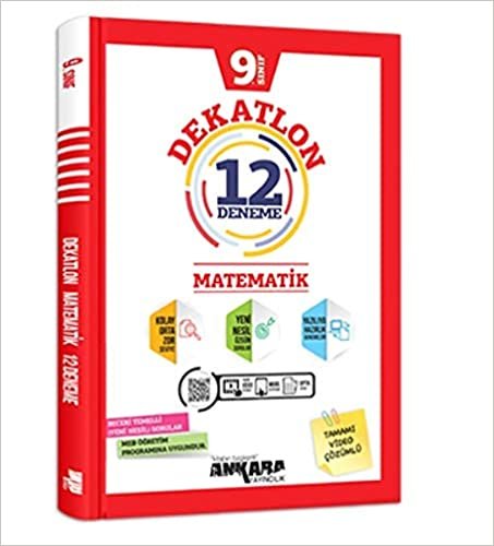 Ankara 9. Sınıf Matematik Dekatlon 12 Deneme indir