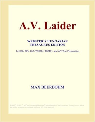 A.V. Laider (Webster's Hungarian Thesaurus Edition) indir