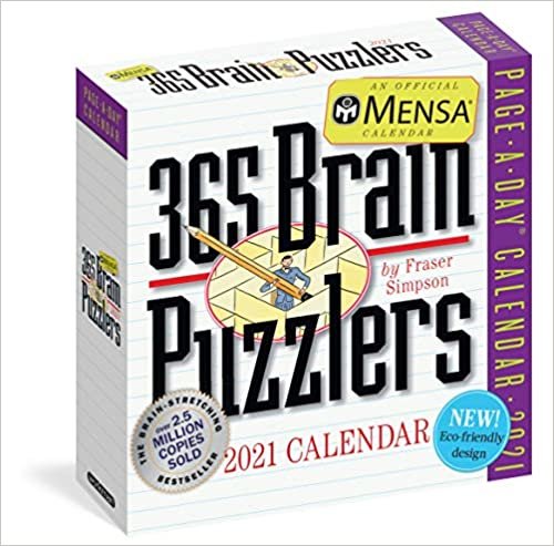 Mensa 365 Brain Puzzlers 2021 Calendar
