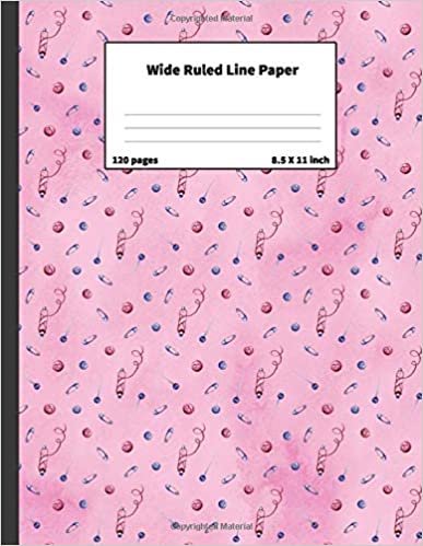 indir Composition Notebook: Wide Ruled Line Paper: Notebook, Composition Book, Exercise Book, Journal, Diary, School / College Book, Scribble