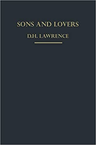 Sons and Lovers: by d.h. lawrence book novels indir