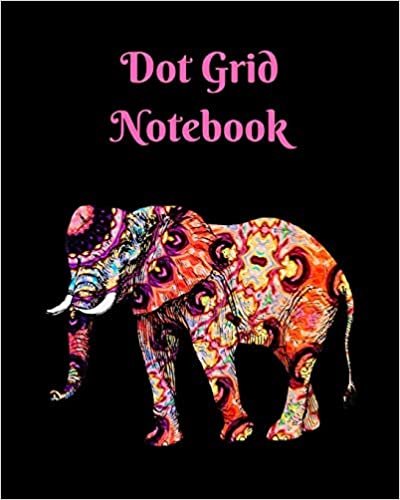 تحميل Dot Grid Notebook: Elephant; 100 sheets/200 pages; 8&quot; x 10&quot;